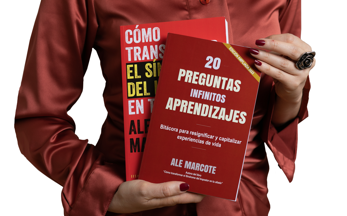 Libro: Cómo transformar el Síndrome del Impostor en tu aliado – Ale Marcote  Innovación y Coaching